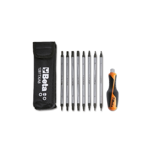 Beta Rversible Screwdriver Set, 8 pcs. 012810530